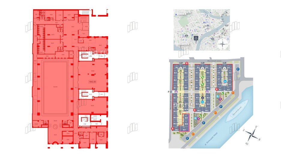 Помещение в ЖК Imperial Club, 2257.2 м², 1 этаж