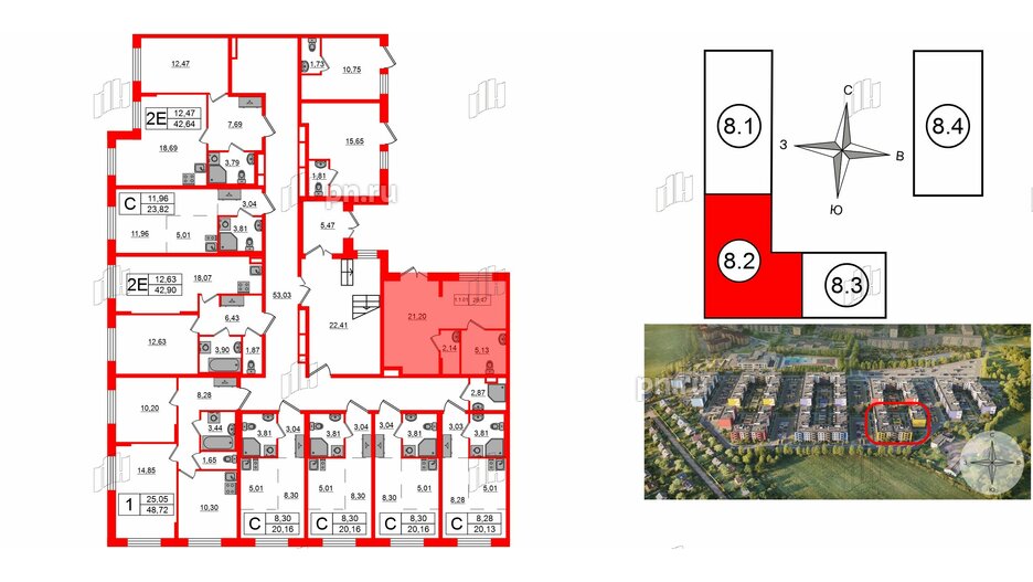 Помещение в ЖК Аннино сити, 28.47 м², 1 этаж