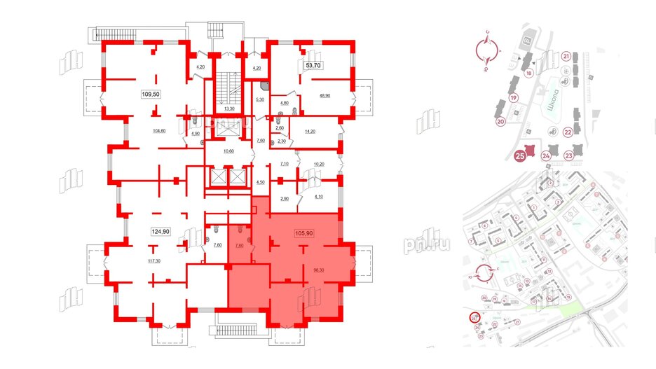 Помещение в ЖК Цивилизация, 102.3 м², 1 этаж