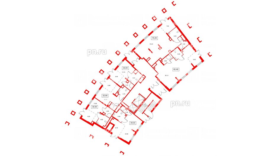 Помещение в ЖК Ягодное Река Парк, 65.4 м², 1 этаж