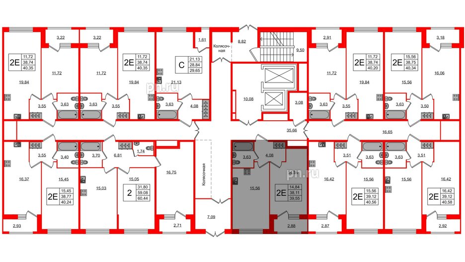 Квартира в ЖК FoRest Akvilon, студия, 29 м², 1 этаж