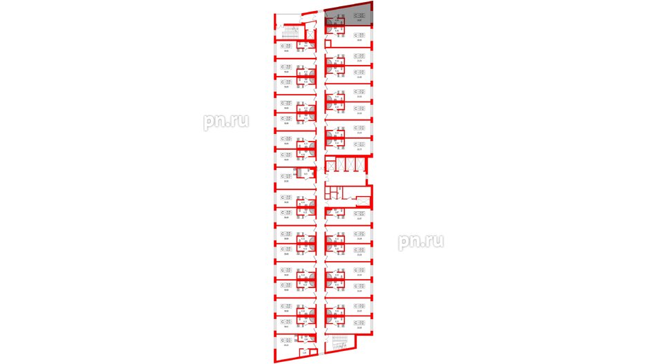 Апартаменты в ЖК VALO, студия, 28.7 м², 8 этаж