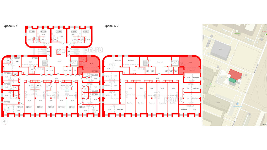 Апартаменты в ЖК Апарт-отель ФОМИН, студия, 28.9 м², 6 этаж