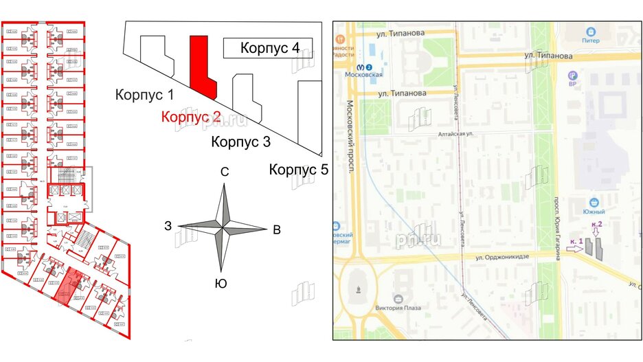 Апартаменты в ЖК Вертикаль на Московской (корп.2), студия, 14.39 м², 24 этаж