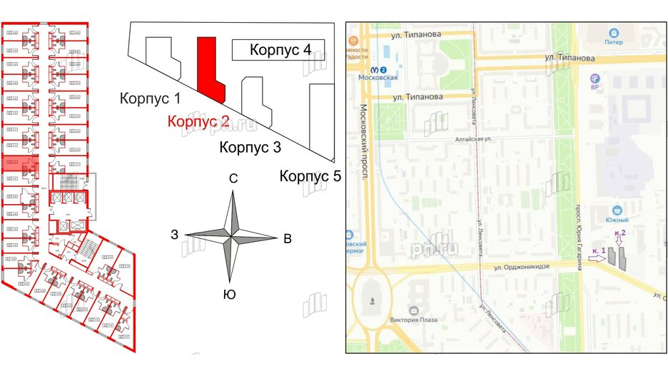 Апартаменты в ЖК Вертикаль на Московской (корп.2), студия, 13.87 м², 24 этаж