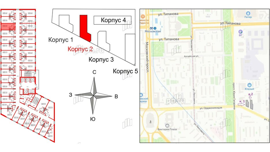 Апартаменты в ЖК Вертикаль на Московской (корп.2), студия, 15.36 м², 26 этаж