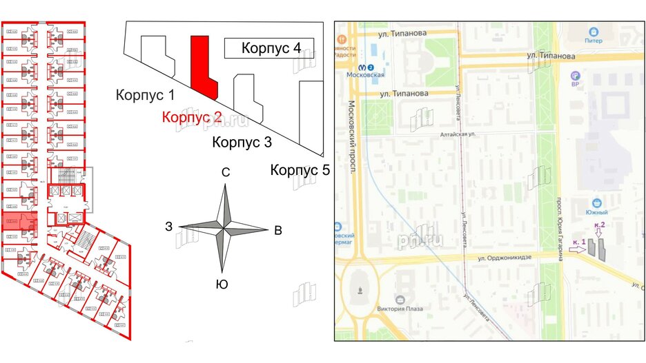 Апартаменты в ЖК Вертикаль на Московской (корп.2), студия, 16.94 м², 13 этаж