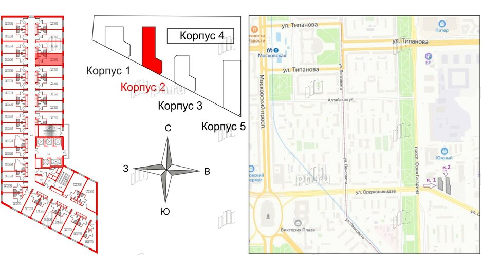 Апартаменты в ЖК Вертикаль на Московской (корп.2), студия, 16.5 м², 15 этаж