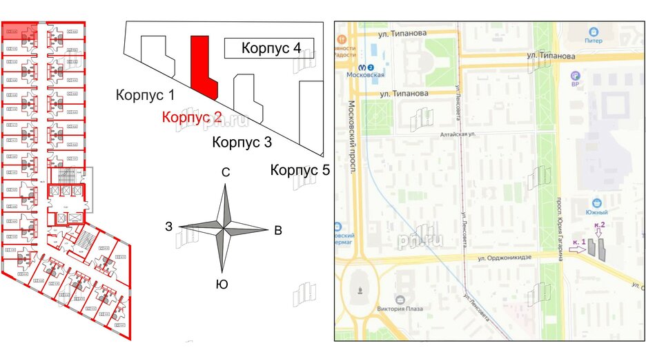 Апартаменты в ЖК Вертикаль на Московской (корп.2), студия, 15.36 м², 8 этаж