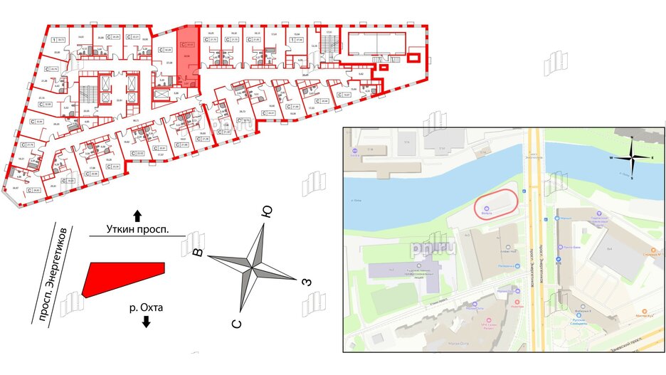 Апартаменты в ЖК Вольта, студия, 32.53 м², 15 этаж