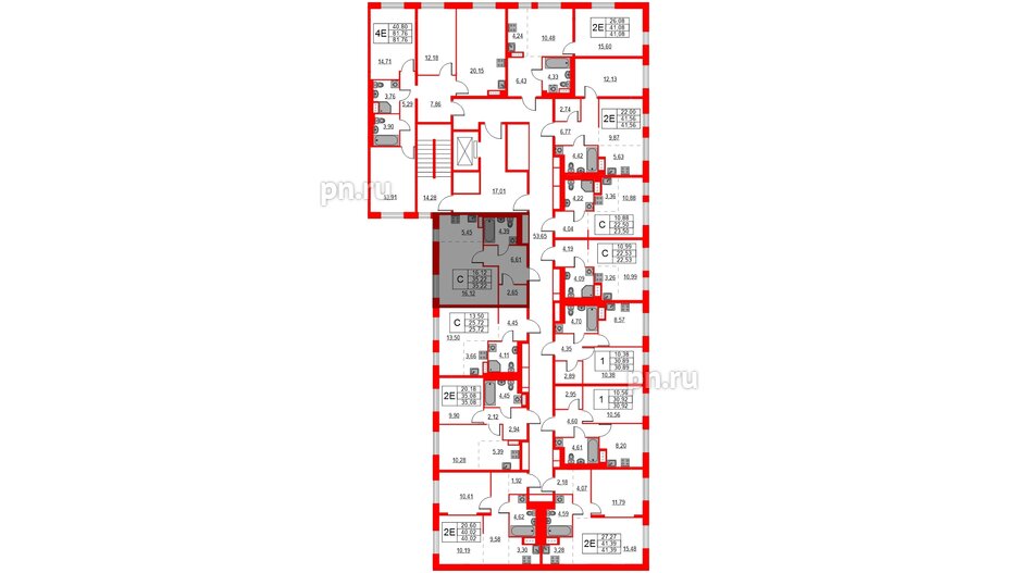 Квартира в ЖК Квартал Лаголово, студия, 35.22 м², 9 этаж