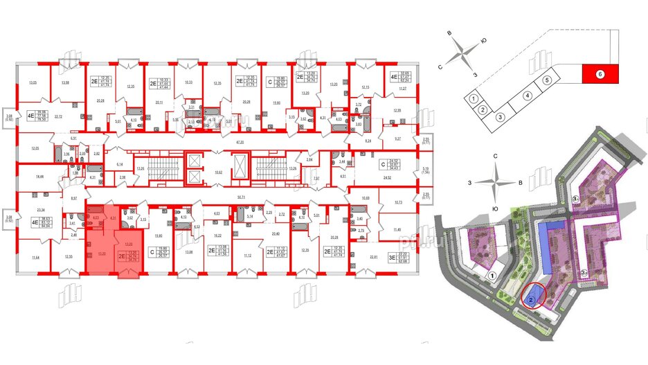 Квартира в ЖК Максималист, 1 комнатная, 34.74 м², 16 этаж