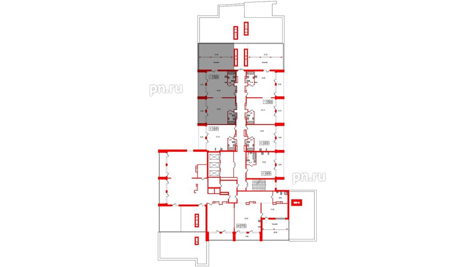 Апартаменты в ЖК Морская Ривьера, 1 комнатные, 148.5 м², 12 этаж