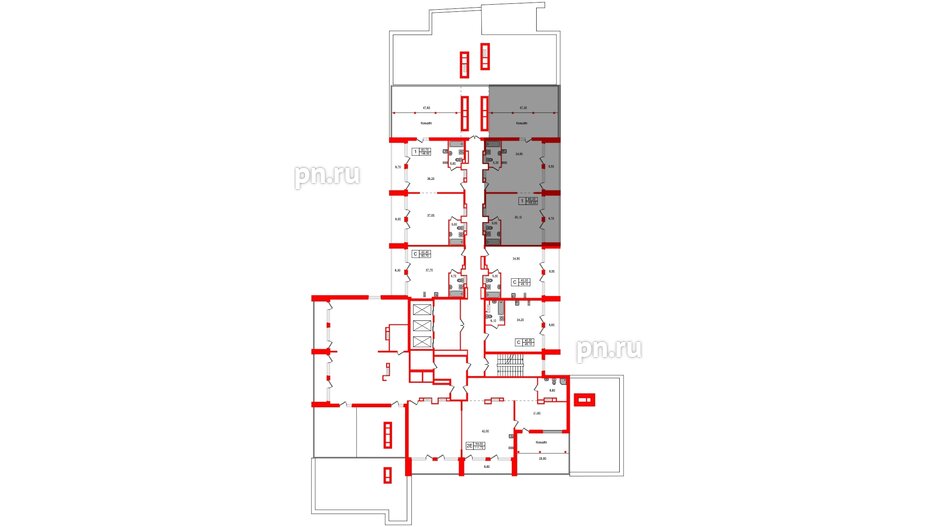 Апартаменты в ЖК Морская Ривьера, 1 комнатные, 145.2 м², 12 этаж