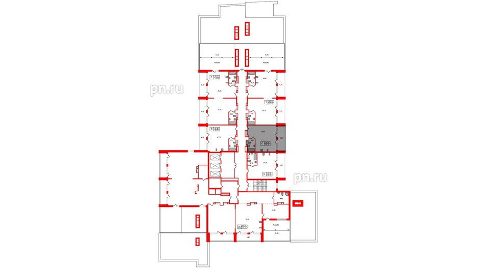 Апартаменты в ЖК Морская Ривьера, студия, 49.1 м², 12 этаж