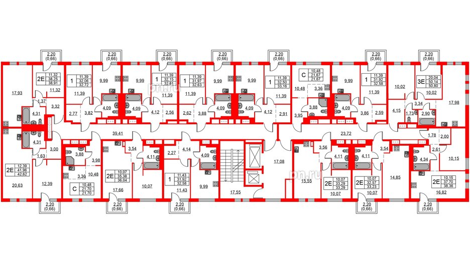 Квартира в ЖК Невская долина, студия, 21.7 м², 8 этаж