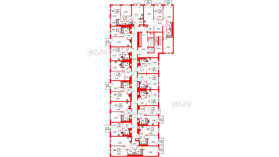 Квартира в ЖК Невская долина, студия, 25.62 м², 14 этаж