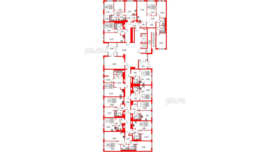 Квартира в ЖК Невская долина, студия, 25.8 м², 1 этаж