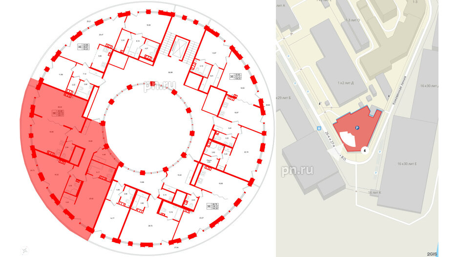 Квартира в ЖК Аристократ, 3 комнатная, 120.75 м², 7 этаж