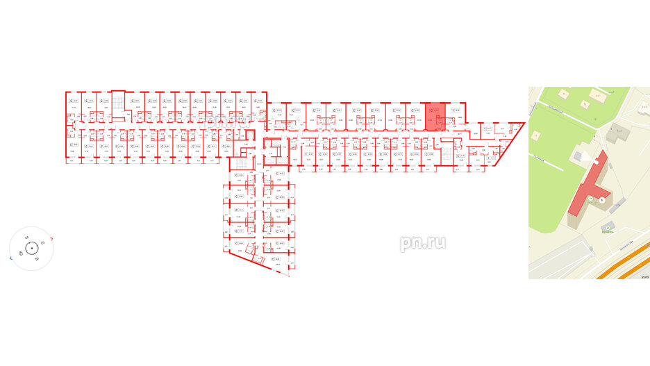 Апартаменты в ЖК «Космос Смарт Южный», студия, 27.52 м², 8 этаж