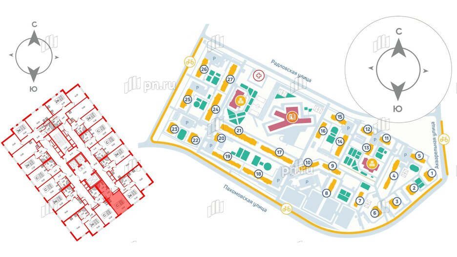 Квартира в ЖК «Ручьи–2», студия, 20.28 м², 13 этаж