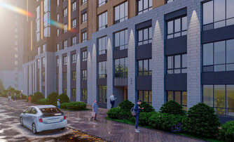 Квартира в ЖК Сибирь, 1 комнатная, 43.5 м², 6 этаж