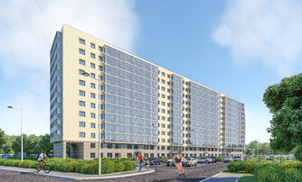 Квартира в ЖК Удача, студия, 27.2 м², 6 этаж