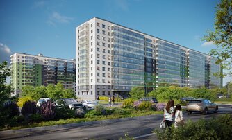 Квартира в ЖК Аквилон Янино, 1 комнатная, 38.17 м², 9 этаж