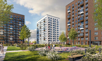 Квартира в ЖК Янинский Лес, студия, 25.64 м², 6 этаж