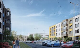 Квартира в ЖК «Аннино Сити», 1 комнатная, 41.51 м², 1 этаж