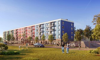 Квартира в ЖК «Дубровка. Park», 1 комнатная, 35.3 м², 4 этаж