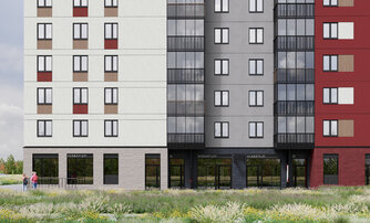 Квартира в ЖК «Ю Гатчина», 3 комнатная, 74.09 м², 2 этаж