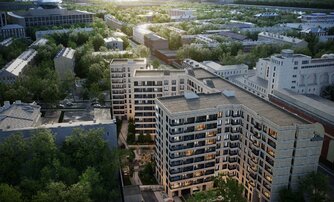 Квартира в ЖК N8, 3 комнатная, 85.65 м², 2 этаж