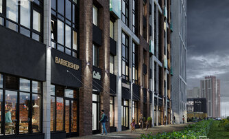 Квартира в ЖК Прайм Приморский, 3 комнатная, 88.11 м², 3 этаж