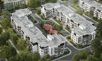 Квартира в ЖК «Новая история», студия, 28.5 м², 2 этаж