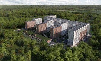Квартира в ЖК Полис Приморский 2, студия, 19.4 м², 1 этаж