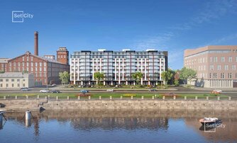 Квартира в ЖК Притяжение, 3 комнатная, 118.2 м², 7 этаж