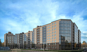 Квартира в ЖК Капральский, 1 комнатная, 42.53 м², 1 этаж