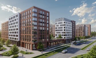 Квартира в ЖК NEWПИТЕР, 1 комнатная, 37.66 м², 3 этаж