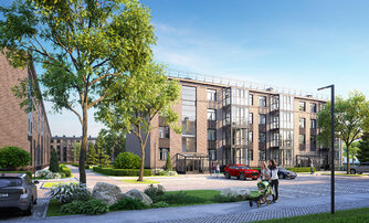 Квартира в ЖК Образцовый квартал, студия, 26.3 м², 4 этаж