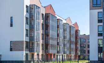 Квартира в ЖК «Счастье 2.0», 3 комнатная, 74.26 м², 1 этаж