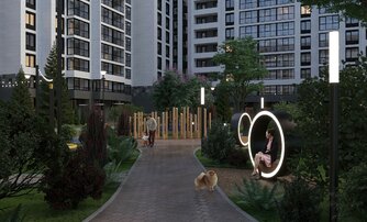 Квартира в ЖК Фотограф, студия, 27.69 м², 1 этаж