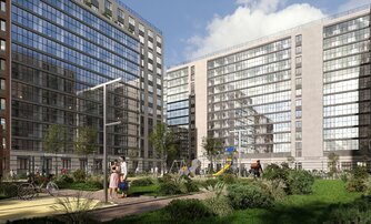 Квартира в ЖК Полис Приморский 2, студия, 19.4 м², 1 этаж