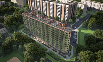 Квартира в ЖК Смарт, 1 комнатная, 37.72 м², 11 этаж