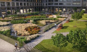 Апартаменты в ЖК «Про.Молодость», 2 комнатные, 67.79 м², 7 этаж