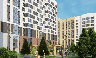 Квартира в ЖК Сибирь, студия, 26.6 м², 2 этаж