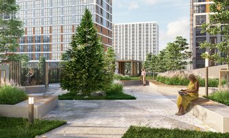 Квартира в ЖК «Город звёзд», 1 комнатная, 30.9 м², 12 этаж