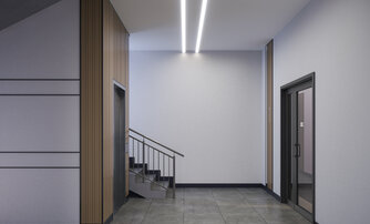 Квартира в ЖК «БФА в Озерках», 1 комнатная, 43.62 м², 1 этаж