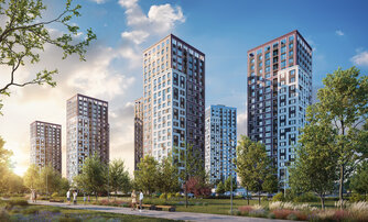 Квартира в ЖК БелАРТ, 1 комнатная, 64.84 м², 1 этаж