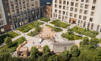 Квартира в ЖК «Лендлер», студия, 24.6 м², 3 этаж